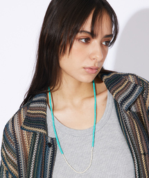 ABAHOUSE（アバハウス）の「Handmade  Thailand beads & SILVER necklace/ビーズ＆シルバーネックレス（ネックレス）」