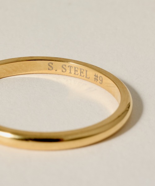 novice（ノーヴィス）の「【novice】Twist Rope Ring 3set［Stainless］（リング・メンズ・シルバー/ゴールド・FREE/19/14）」の6枚目の写真