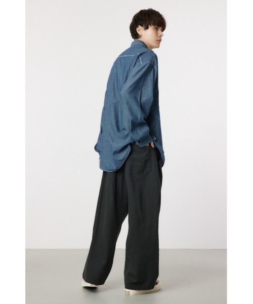 RODEO CROWNS WIDE BOWL（ロデオクラウンズワイドボウル）の「garment‐dye skater pants（その他パンツ・メンズ・ブラック/ブラウン/グリーン/パープル・MEDIUM/LARGE）」の9枚目の写真