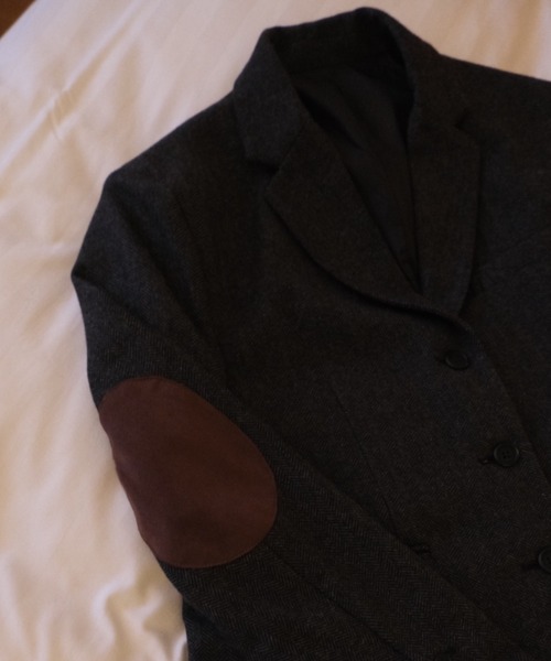 INTER FACTORY(インターファクトリー)の「haruka - アソート2wayテーラードジャケット - made in INTERFACTORY(テーラードジャケット・レディース・チャコールグレー/ブラウン・FREE)」の14枚目の写真