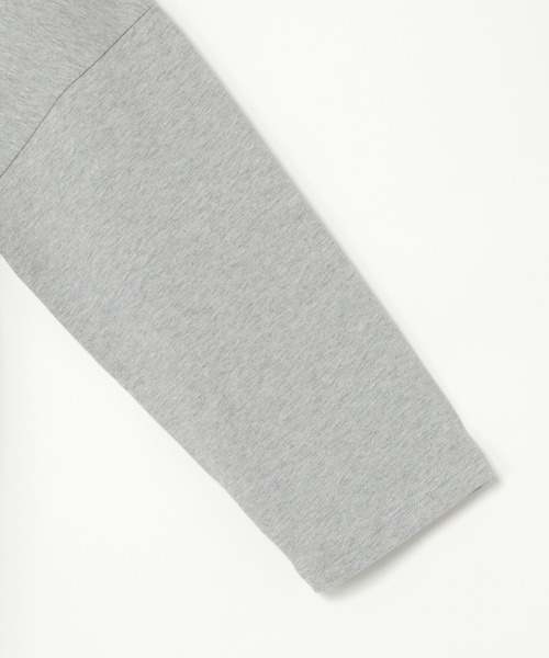 notch.(ノッチ)の「スッキリネックドルマンロンT(Tシャツ/カットソー・レディース・グレー/ブラック・M)」の7枚目の写真