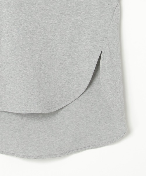 notch.(ノッチ)の「スッキリネックドルマンロンT(Tシャツ/カットソー・レディース・グレー/ブラック・M)」の9枚目の写真