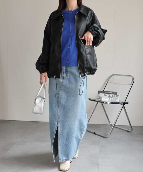 model：162cm 着用サイズ：F