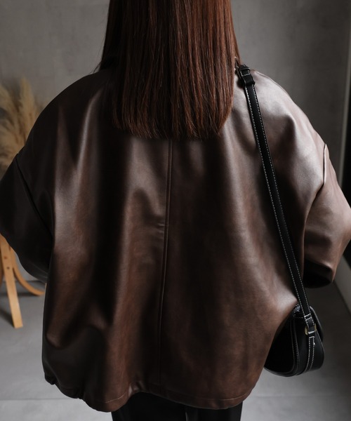model：162cm 着用サイズ：F
