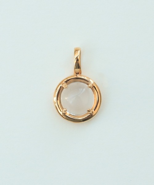 NOIR DE POUPEE（ノワールドプーペ）の「flavor ムーンストーン　ラウンドカボション　チャーム　silver925（チャーム・レディース・ゴールド/シルバー・FREE）」の13枚目の写真