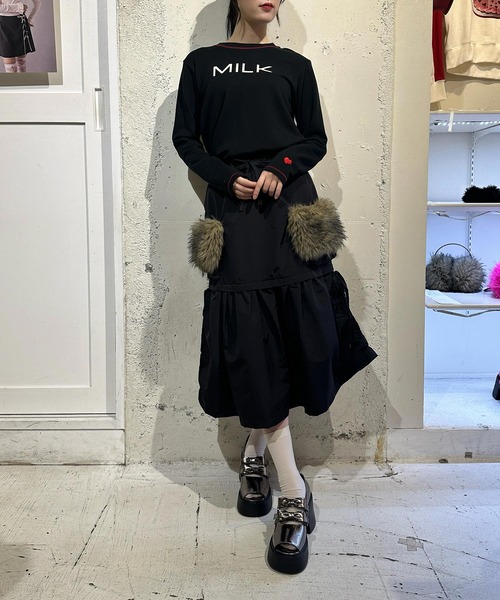 MILK(ミルク)の「Fairy ロングスカート(スカート・レディース・A・FREE)」の3枚目の写真