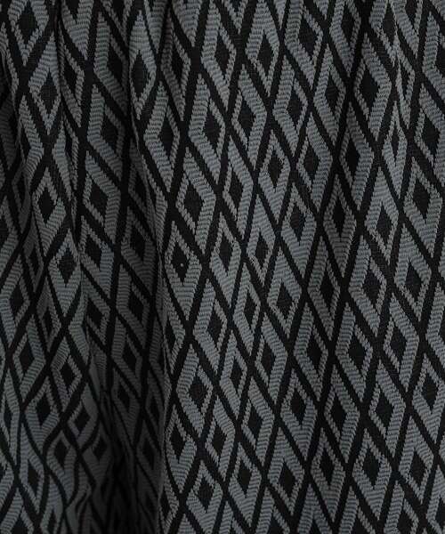 Cutie Blonde(キューティーブロンド)の「◆【洗える】コーデのアクセントに ジオメトリック柄 イージーパンツ(その他パンツ・レディース・チャコール/ホワイト系その他4・01/02/03/04)」の6枚目の写真