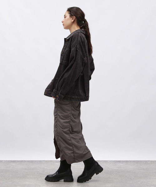 LAKOLE(ラコレ)の「デニムジャケット / 147173(デニムジャケット・レディース・ライトブルー/ブラック・MEDIUM/SMALL)」の20枚目の写真