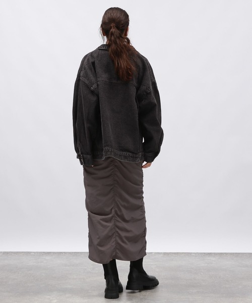 LAKOLE(ラコレ)の「デニムジャケット / 147173(デニムジャケット・レディース・ライトブルー/ブラック・MEDIUM/SMALL)」の21枚目の写真