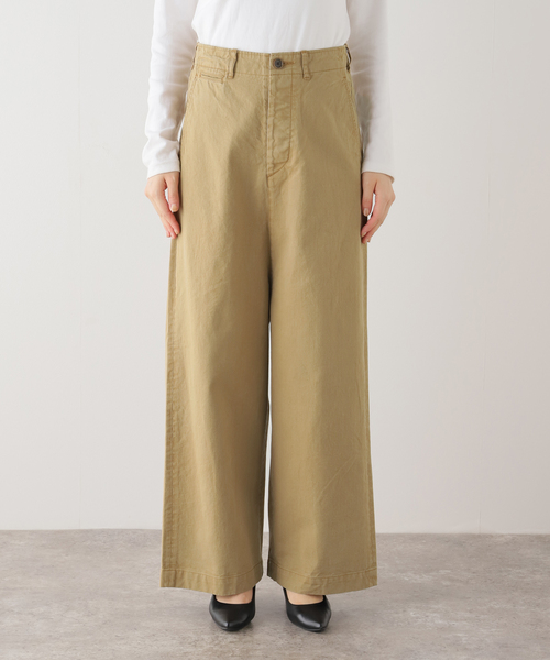 IENA(イエナ)の「INSCRIRE/アンスクリア Super Loose Chino PT チノパンツ I24AW-PT158(チノパンツ・レディース・ベージュ・36/38)」の14枚目の写真