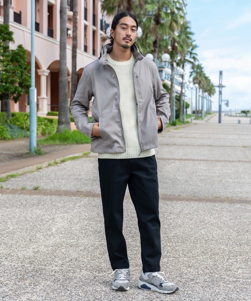 LOUIS CHAVLON(ルイシャブロン)の「『LOUIS CHAVLON/ルイシャブロン』ボリュームネックブルゾン【Z】(ブルゾン・メンズ・オートミール/ブラック・L/LL/M)」の9枚目の写真