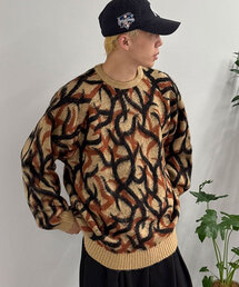 TOWNCRAFT | 【TOWNCRAFT/タウンクラフト】SHAGGY RAGLAN CREW SWEATER(ニット/セーター)