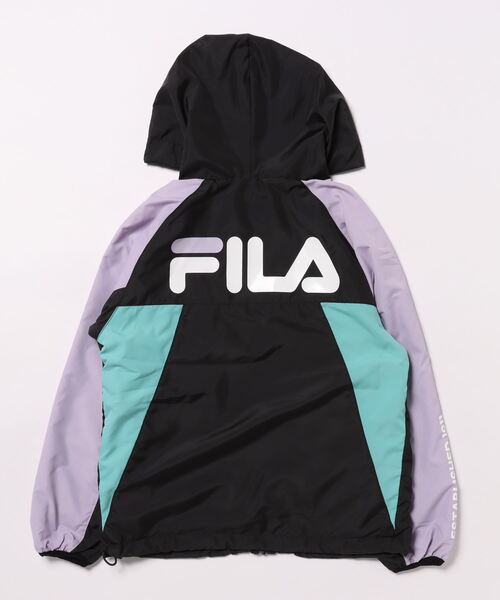 FILA グラデーション ウィンドブレーカー ジャケット ビンテージ FILA/フィラ】キッズウィンドブレーカー ダンス 通学 修学旅行