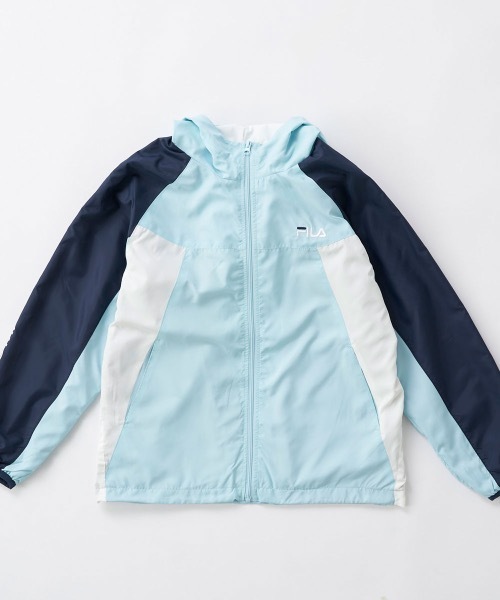 FILA グラデーション ウィンドブレーカー ジャケット ビンテージ FILA/フィラ】キッズウィンドブレーカー ダンス 通学 修学旅行