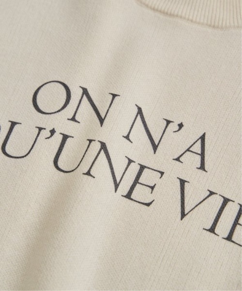 LBC（エルビーシー）の「スウェットライクロゴプリントニット（ニット/セーター・レディース・オフホワイト/チャコール/ブルー/杢グレー・M）」の20枚目の写真