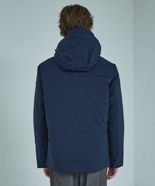 高級洗える♦2way CAPE HORN 毛皮フーディーダウン ネイビー 42 CAPEHORN（ケープホーン） 【並行輸入品】ケープホーン ダウン