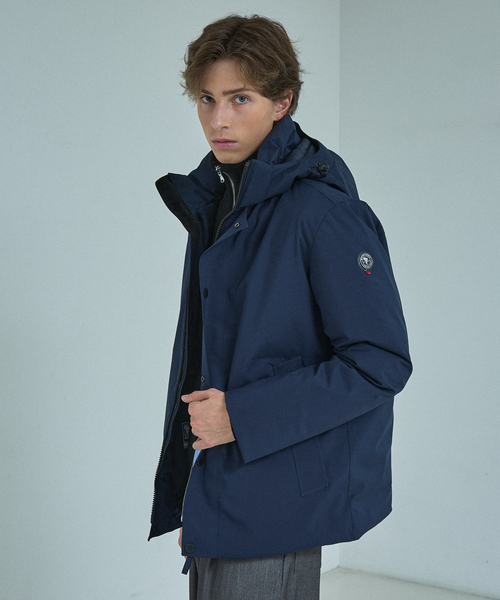 CAPE HORN】別注カラー / COCKBURN / フーデット ショートダウン