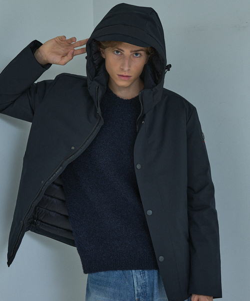 2024.12購入 CAPEHORN ネイビー ダウン CAPEHORN（ケープホーン） レディースダウンジャケット 72532