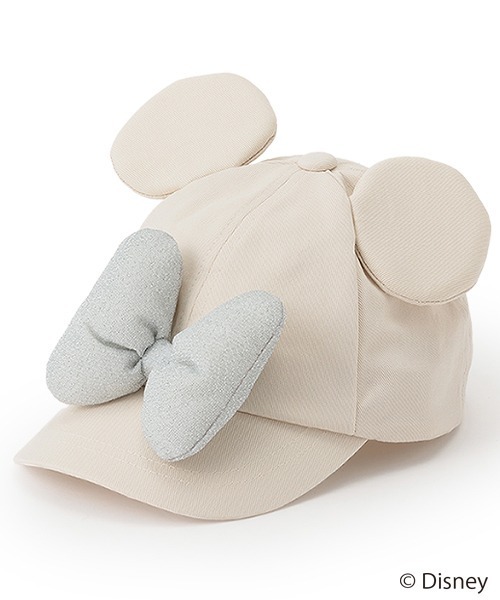 petit main（プティマイン）の「【Disney】耳つきキャップ（キャップ・キッズ・ライトピンク/アイボリー/ブラック・50cm/52cm/54cm）」の9枚目の写真