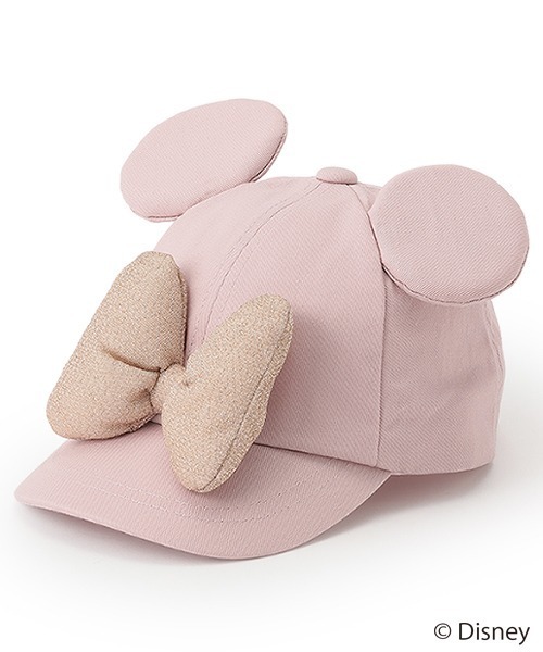 petit main（プティマイン）の「【Disney】耳つきキャップ（キャップ・キッズ・ライトピンク/アイボリー/ブラック・50cm/52cm/54cm）」の10枚目の写真