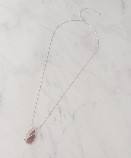 SHOO・LA・RUE（シューラルー）の「◆エポドロップネックレス（ネックレス・レディース・ピンクゴールド/ゴールド/シルバー・00）」の6枚目の写真