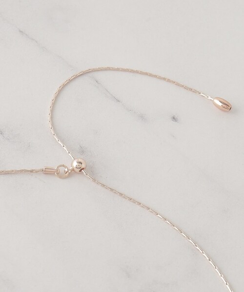 SHOO・LA・RUE（シューラルー）の「◆エポドロップネックレス（ネックレス・レディース・ピンクゴールド/ゴールド/シルバー・00）」の8枚目の写真