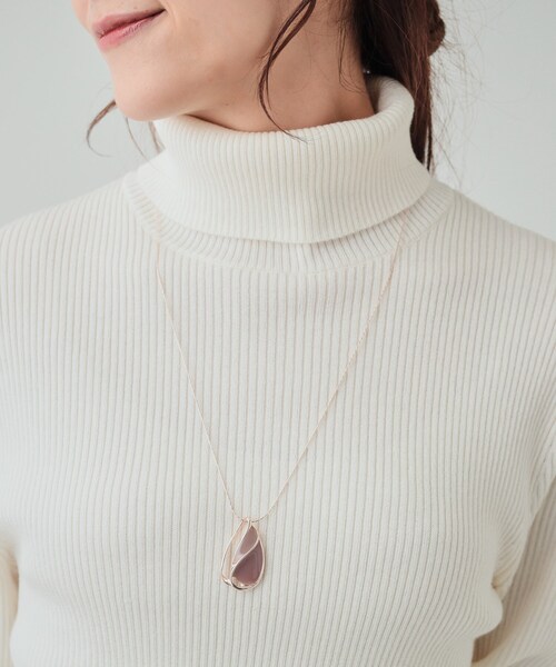 SHOO・LA・RUE（シューラルー）の「◆エポドロップネックレス（ネックレス・レディース・ピンクゴールド/ゴールド/シルバー・00）」の9枚目の写真