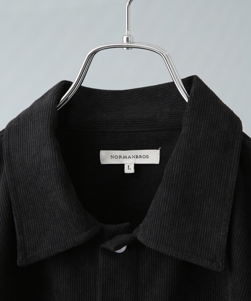 【セール】NORMANBROS別注 ワイドポケット コーデュロイシャツ(シャツ/ブラウス)|NORMANBROS(ノーマンブロス) 【セール】NORMANBROS別注 ワイドポケット コーデュロイシャツ(シャツ/ブラウス)|NORMANBROS(ノーマンブロス)