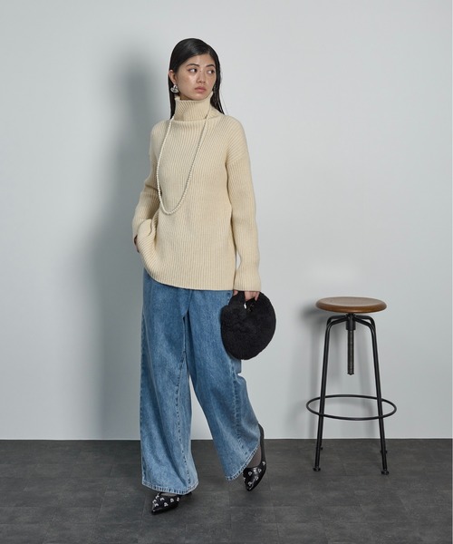 THE YOn（ザヨン）の「ノットハンドルボアバッグ（ハンドバッグ・レディース・ピンク/イエロー/ブラック・FREE）」の19枚目の写真