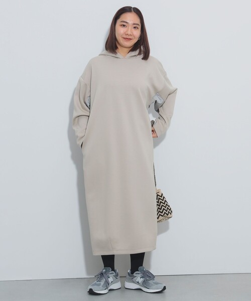 異素材切替 キルティング コクーンワンピース（ウォッシャブル）（ワンピース）｜BEAMS HEART（ビームスハート） pattayablatt.com