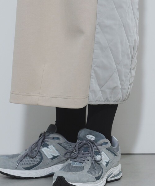 異素材切替 キルティング コクーンワンピース（ウォッシャブル）（ワンピース）｜BEAMS HEART（ビームスハート） pattayablatt.com