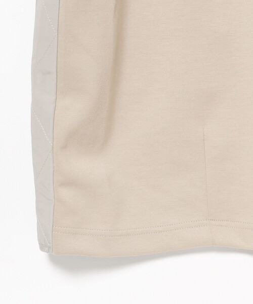 異素材切替 キルティング コクーンワンピース（ウォッシャブル）（ワンピース）｜BEAMS HEART（ビームスハート） pattayablatt.com