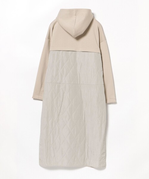 異素材切替 キルティング コクーンワンピース（ウォッシャブル）（ワンピース）｜BEAMS HEART（ビームスハート） pattayablatt.com