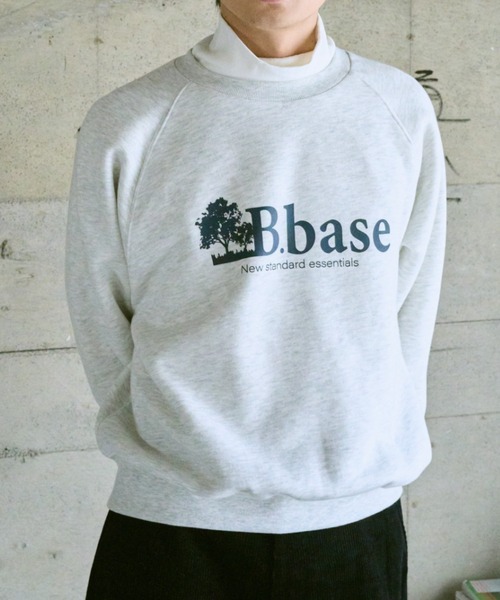 BROKEN BASE(ブロークンベース)の「ツリーロゴスウェット(スウェット・メンズ・ネイビー/グリーン/エメラルドブルー/ホワイト系・SMALL/MEDIUM/LARGE)」の10枚目の写真