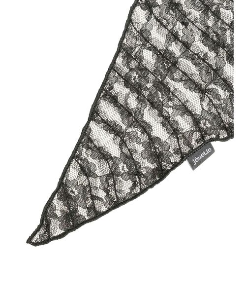 jouetie（ジュエティ）の「レースバンダナ（バンダナ/スカーフ・レディース・ブラック/オフホワイト/ブルー・FREE）」の8枚目の写真