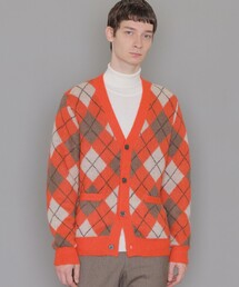 MACKINTOSH LONDON マッキントッシュ　カーディガン　ゆったり イタリアンシェットランドウールカーディガン(トップス