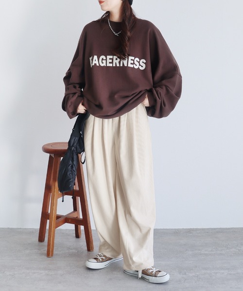 裾タックコーデュロイパンツ（その他パンツ）｜reca（レカ）の