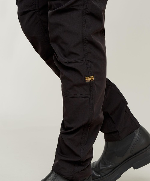 G-STAR（ジースター）の「ROVIC ZIP 3D REGULAR TAPERED PANTS/立体裁断レギュラーテーパードカーゴパンツ/撥水加工（カーゴパンツ・メンズ・ダークブラック/オリーブ/ダークブルー・33/30/32/30/36/30/31/30/30/30/29/30/28/30/34/30/34/32/32/32/33/32）」の7枚目の写真