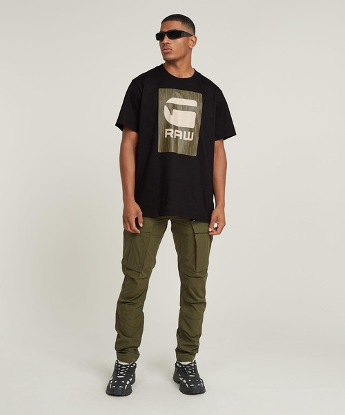 G-STAR（ジースター）の「ROVIC ZIP 3D REGULAR TAPERED PANTS/立体裁断レギュラーテーパードカーゴパンツ/撥水加工（カーゴパンツ・メンズ・ダークブラック/オリーブ/ダークブルー・33/30/32/30/36/30/31/30/30/30/29/30/28/30/34/30/34/32/32/32/33/32）」の11枚目の写真