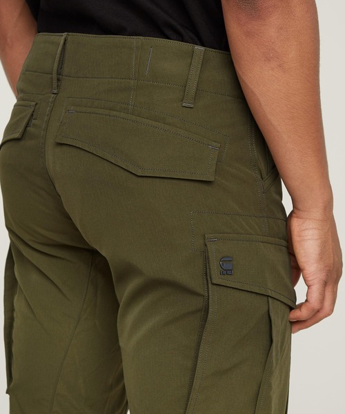 G-STAR（ジースター）の「ROVIC ZIP 3D REGULAR TAPERED PANTS/立体裁断レギュラーテーパードカーゴパンツ/撥水加工（カーゴパンツ・メンズ・ダークブラック/オリーブ/ダークブルー・33/30/32/30/36/30/31/30/30/30/29/30/28/30/34/30/34/32/32/32/33/32）」の12枚目の写真