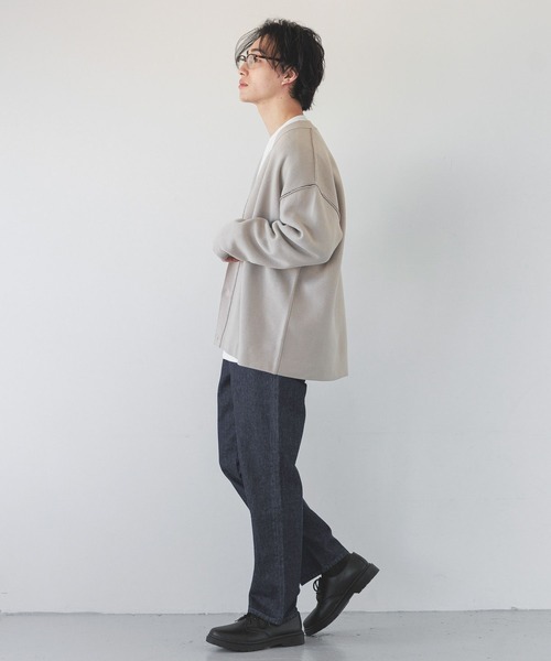 LOWRYS FARM(ローリーズファーム)の「ハイショクニットカーディガン 289670(カーディガン/ボレロ・メンズ・ブラック/グリーン/グレー・FREE)」の11枚目の写真