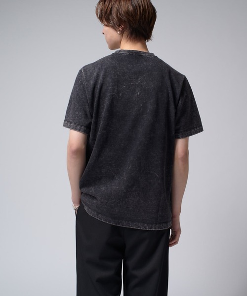 Lui's(ルイス)の「パウダーブリーチコンパクトTee(Tシャツ/カットソー・メンズ・ライトグレー/ブラック・S/M)」の16枚目の写真