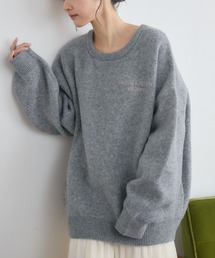 RETRO GIRL | ラバープリントニット(ニット/セーター)