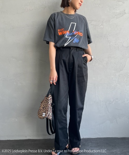 GOOD ROCK SPEED（グッドロックスピード）の「[GOOD ROCK SPEED/グッドロックスピード] 別注 AC/DC ロックプリントTシャツ(TOUR 86)（Tシャツ/カットソー・レディース・チャコール・M/L/XL）」の21枚目の写真