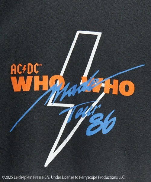 GOOD ROCK SPEED（グッドロックスピード）の「[GOOD ROCK SPEED/グッドロックスピード] 別注 AC/DC ロックプリントTシャツ(TOUR 86)（Tシャツ/カットソー・レディース・チャコール・M/L/XL）」の10枚目の写真