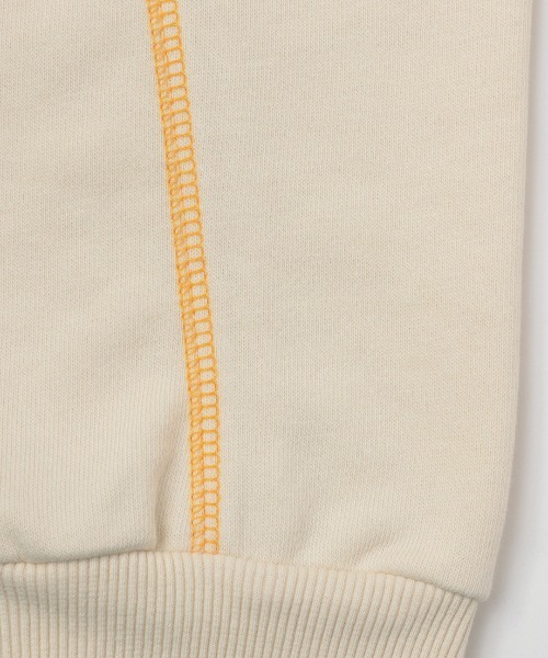 チチカカ（チチカカ）の「ピグメントスウェットブルゾン（ブルゾン・レディース・ダークパープル/オフホワイト/チャコールグレー・FREE）」の16枚目の写真