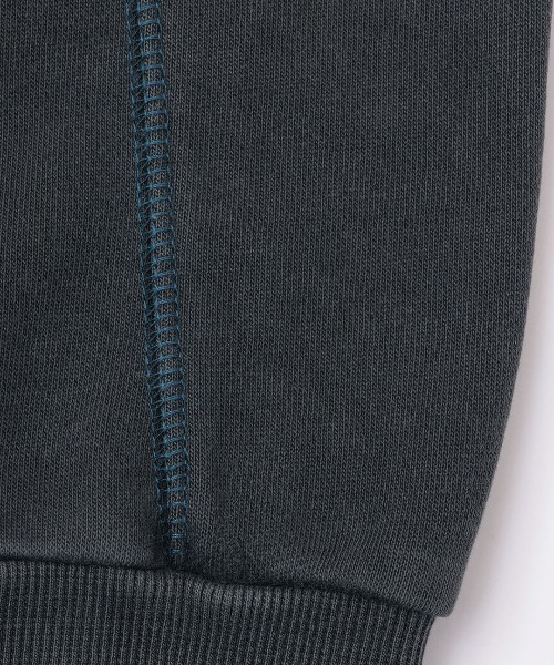 チチカカ（チチカカ）の「ピグメントスウェットブルゾン（ブルゾン・レディース・ダークパープル/オフホワイト/チャコールグレー・FREE）」の17枚目の写真