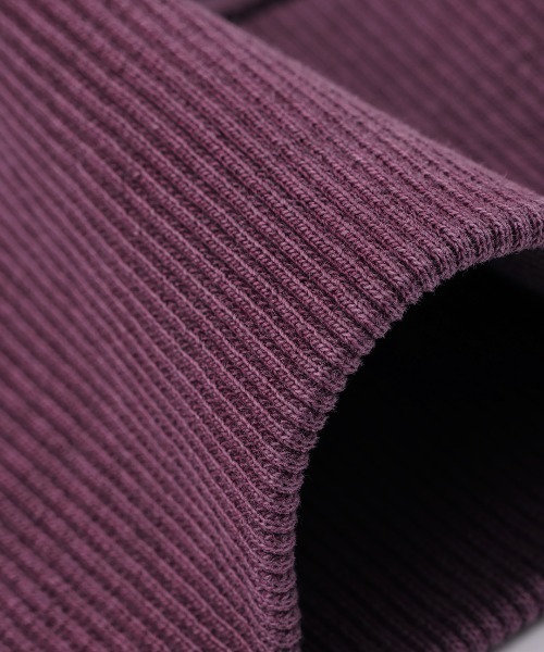 チチカカ（チチカカ）の「ピグメントスウェットブルゾン（ブルゾン・レディース・ダークパープル/オフホワイト/チャコールグレー・FREE）」の20枚目の写真