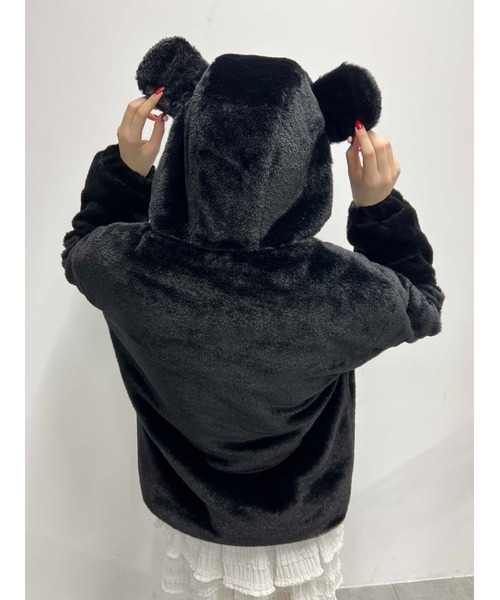 PHILLY】クマ耳フェイクファーパーカー（ブルゾン）｜PHILLY（フィリー