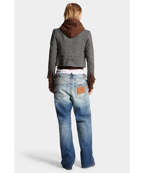 DSQUARED2（ディースクエアード）の「MEDIUM RUSTY NAIL WASH SAN DIEGO JEAN /0251（デニムパンツ・レディース・インディゴブルー・34/36/38）」の3枚目の写真